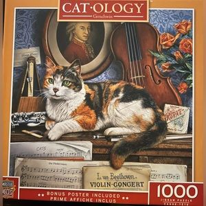 Beethoven Cat Jigsaw Puzzle 1000pc